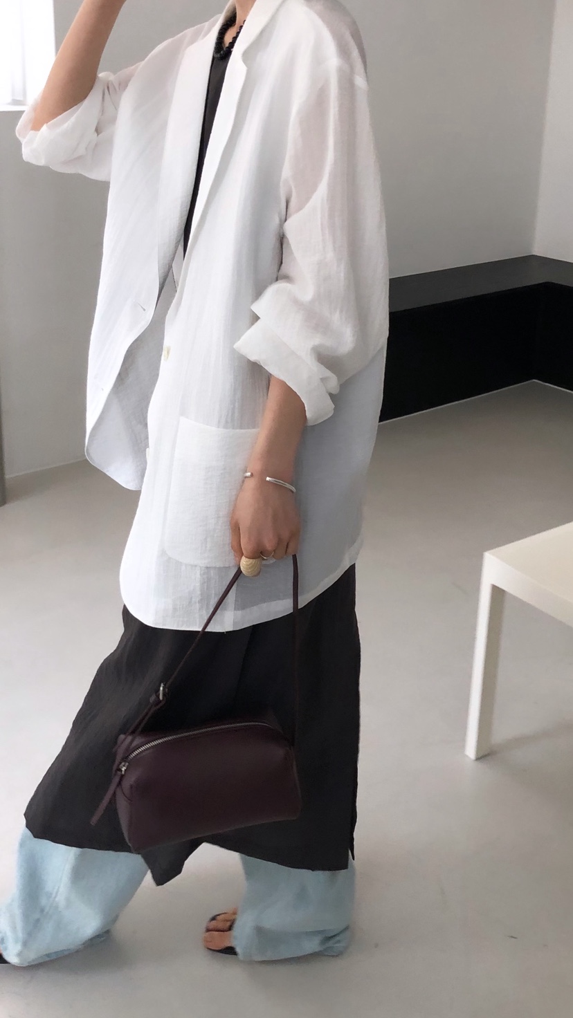 OVER RICH韓國直郵實拍女裝新款職業26春夏推薦休閑夾克OVER RICH夾克