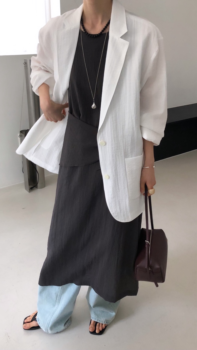 OVER RICH韓國直郵實拍女裝新款職業26春夏推薦休閑夾克OVER RICH夾克