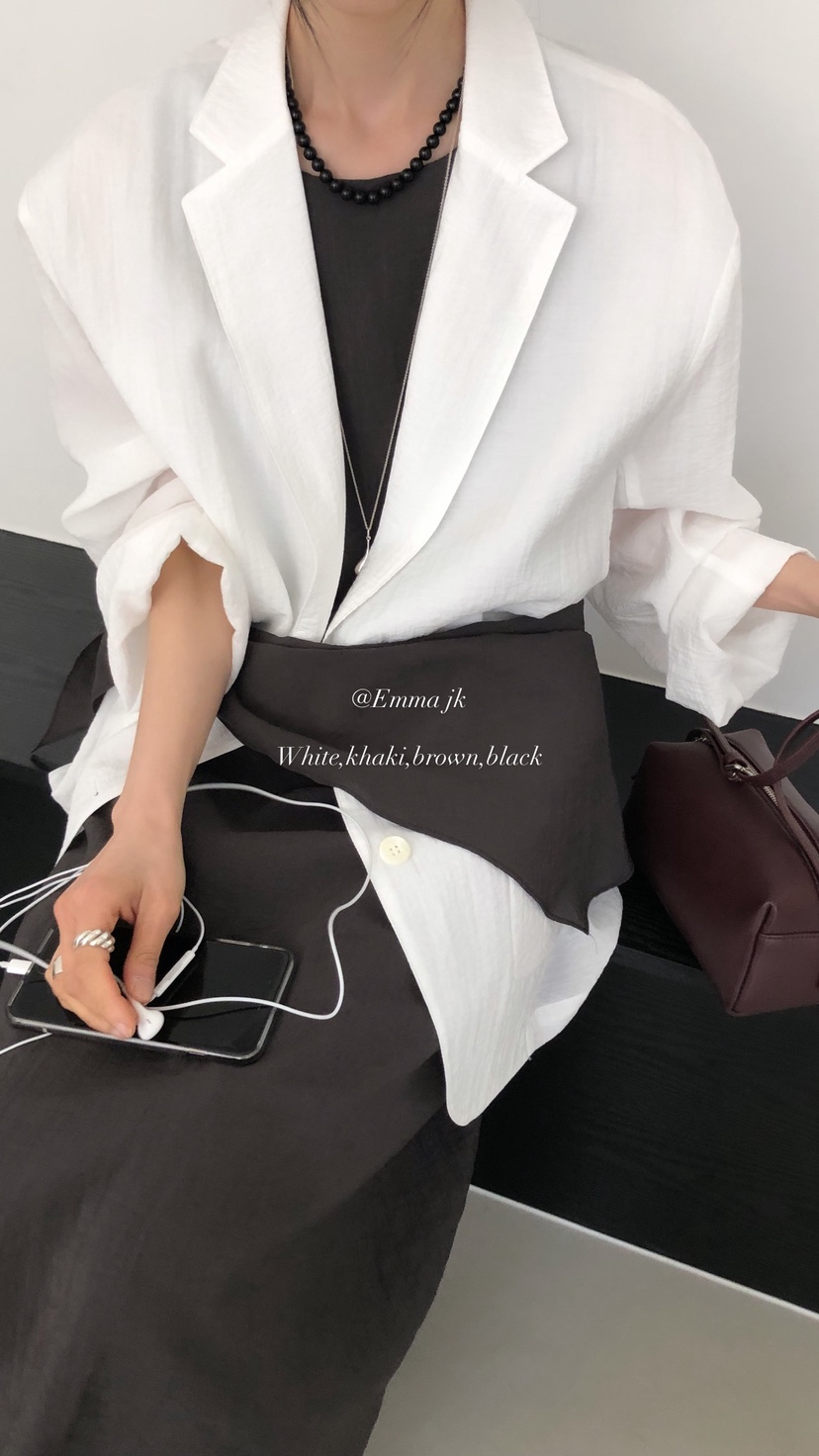 OVER RICH韓國直郵實拍女裝新款職業26春夏推薦休閑夾克OVER RICH夾克