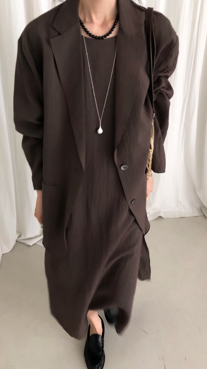 OVER RICH韓國直郵實拍女裝新款職業26春夏推薦休閑夾克OVER RICH夾克