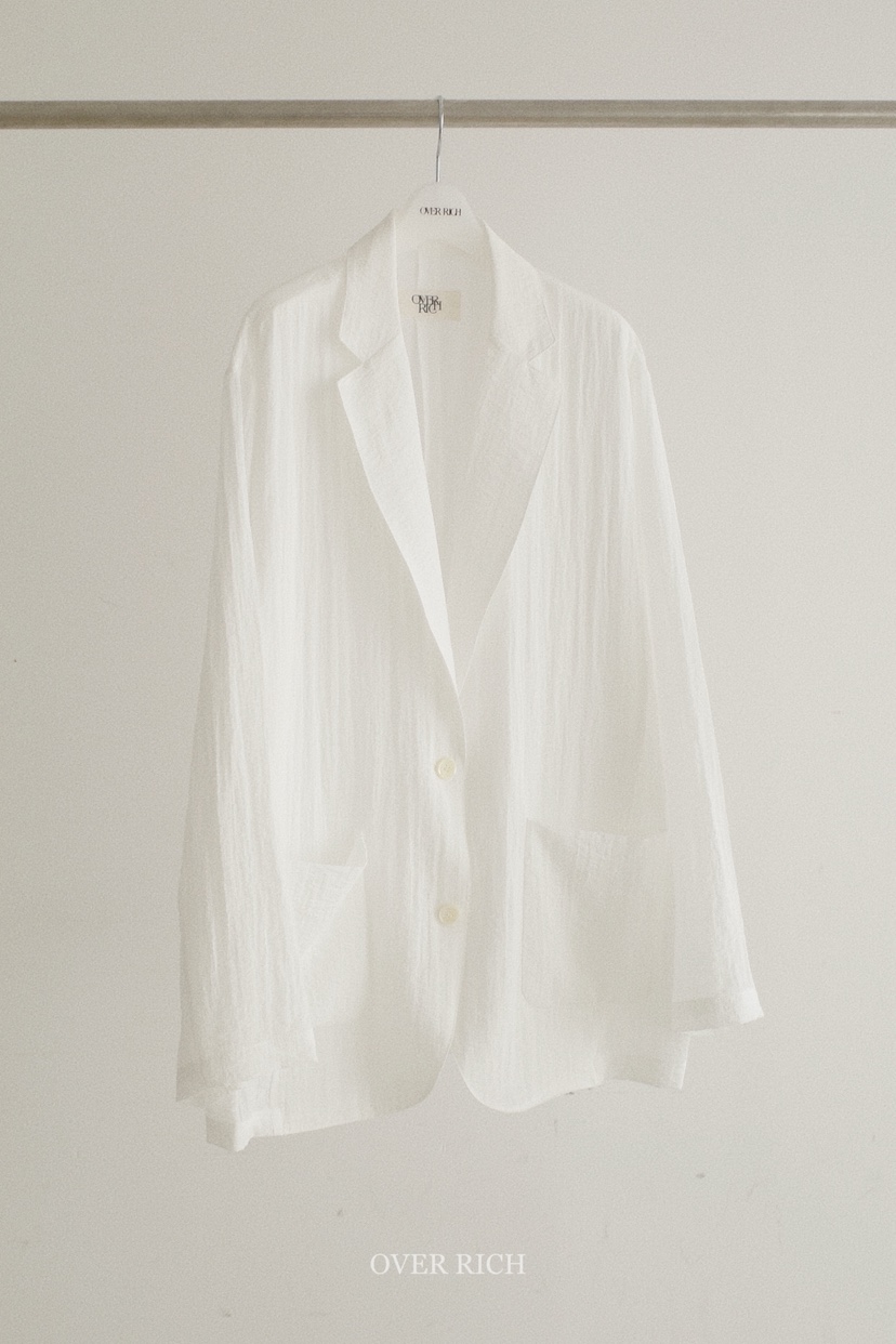 OVER RICH韓國直郵實拍女裝新款職業26春夏推薦休閑夾克OVER RICH夾克圖色2