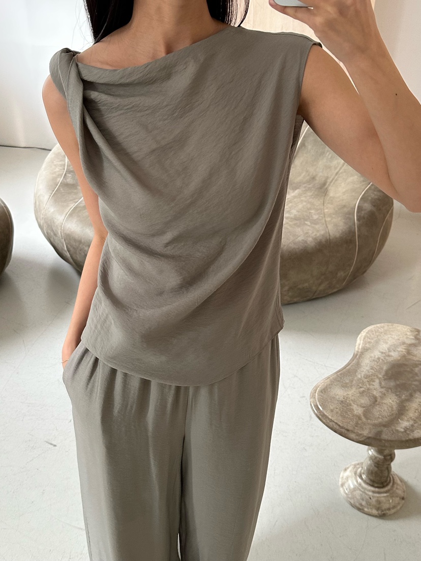 LE VASE韓國代購女士新款休閑26春夏人氣推薦時尚吊帶背心LE VASE吊帶/背心