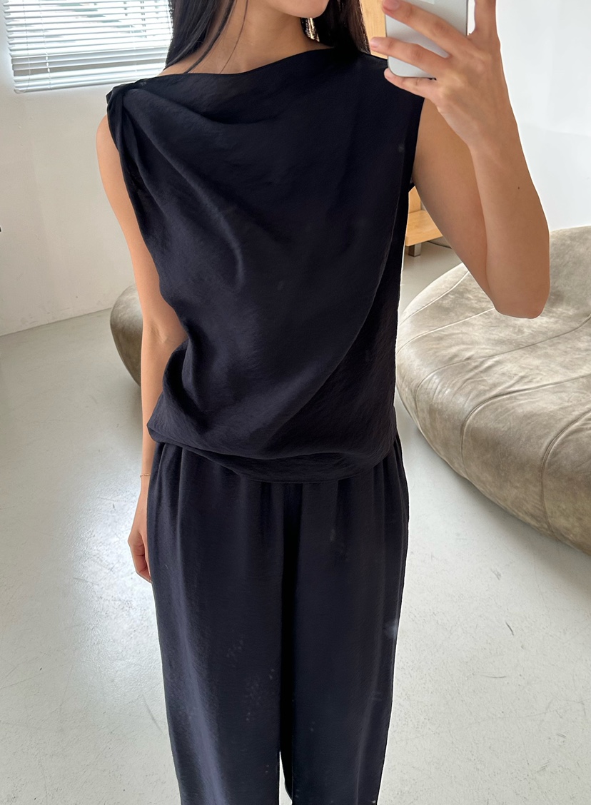 LE VASE韓國代購女士新款休閑26春夏人氣推薦時尚吊帶背心LE VASE吊帶/背心