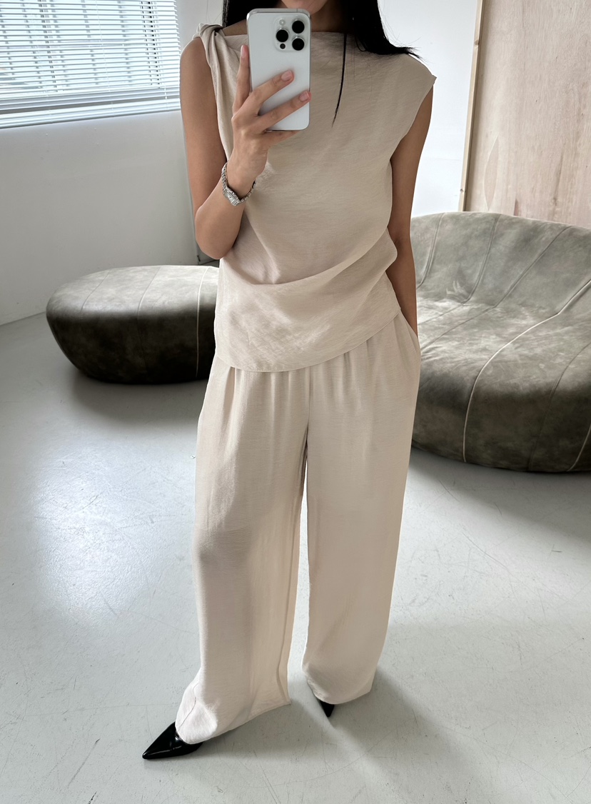 LE VASE韓國代購女士新款休閑26春夏人氣推薦時尚吊帶背心LE VASE吊帶/背心