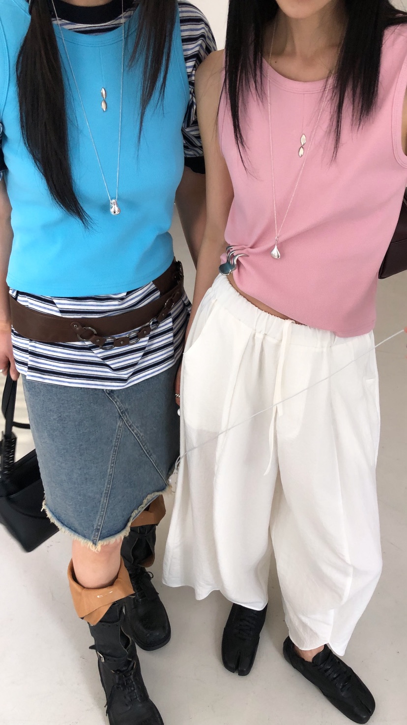 OVER RICH韓國東大門代購女士新品職業推薦26春夏T恤條紋OVER RICHT恤