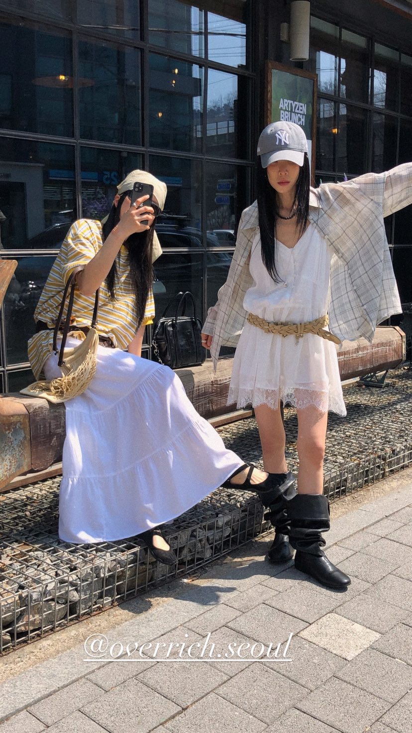 OVER RICH韓國東大門代購女士新品職業推薦26春夏T恤條紋OVER RICHT恤