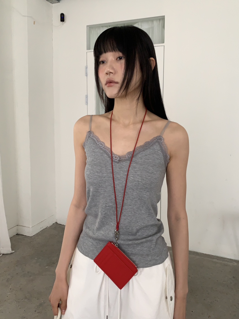 BAKING POWDER韓國直郵實拍女士新款休閑推薦熱賣吊帶背心BAKING POWDER吊帶/背心