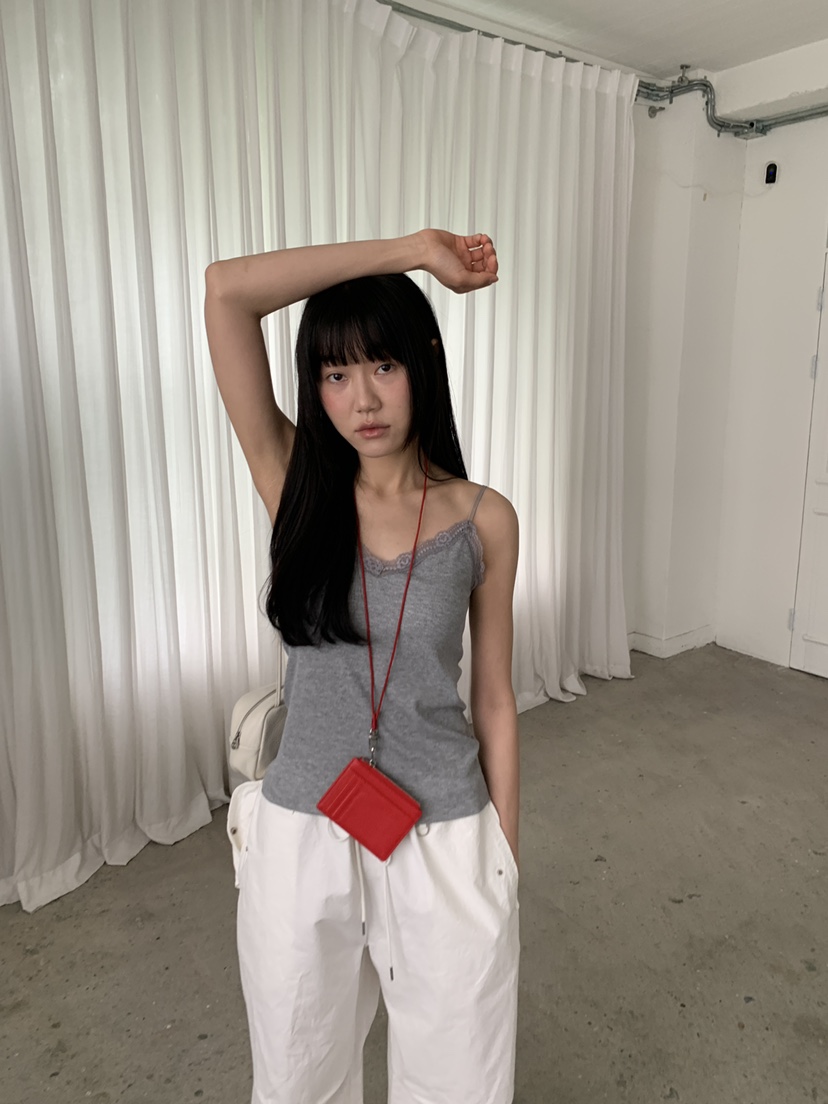 BAKING POWDER韓國直郵實拍女士新款休閑推薦熱賣吊帶背心BAKING POWDER吊帶/背心