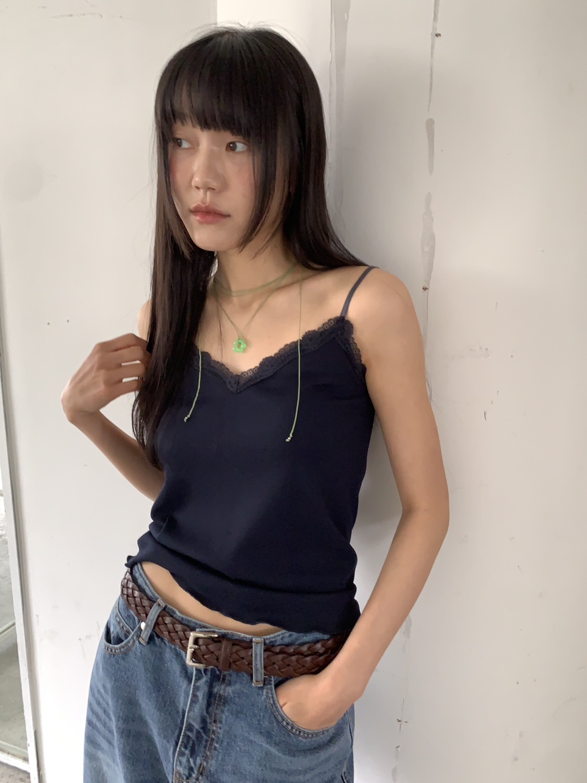 BAKING POWDER韓國直郵實拍女士新款休閑推薦熱賣吊帶背心BAKING POWDER吊帶/背心