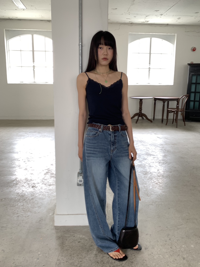 BAKING POWDER韓國直郵實拍女士新款休閑推薦熱賣吊帶背心BAKING POWDER吊帶/背心