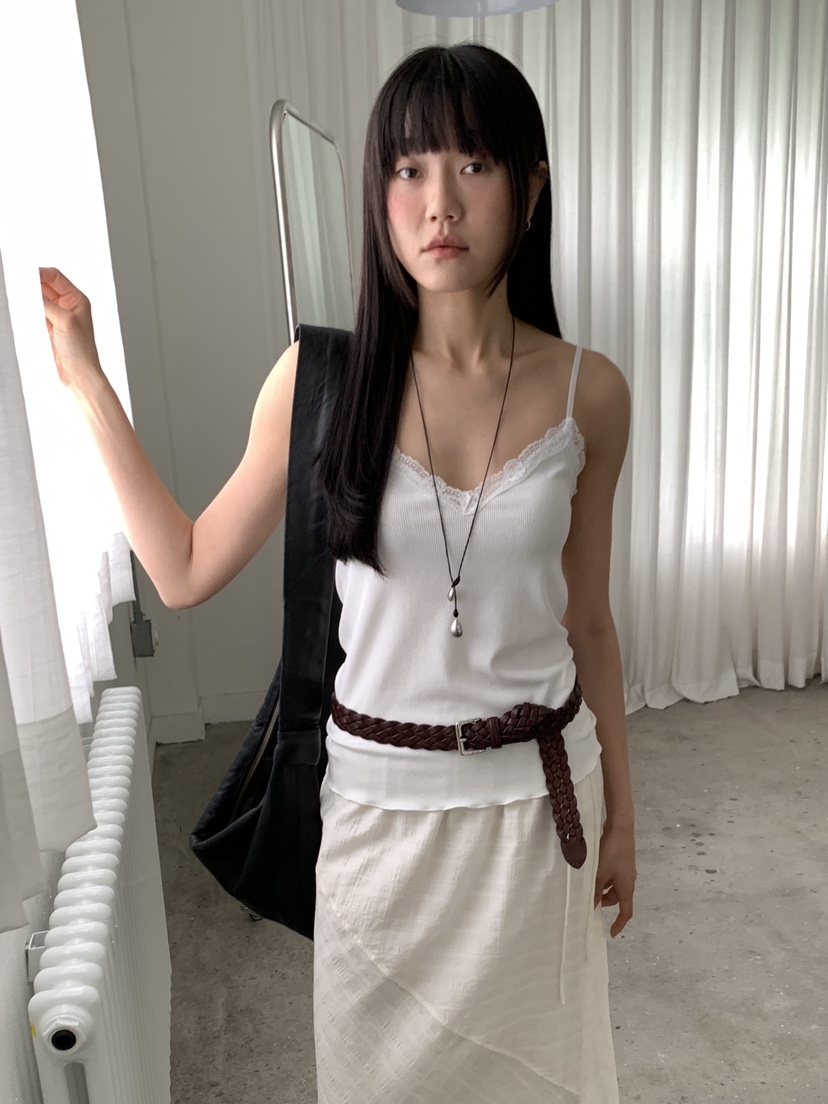 BAKING POWDER韓國直郵實拍女士新款休閑推薦熱賣吊帶背心BAKING POWDER吊帶/背心