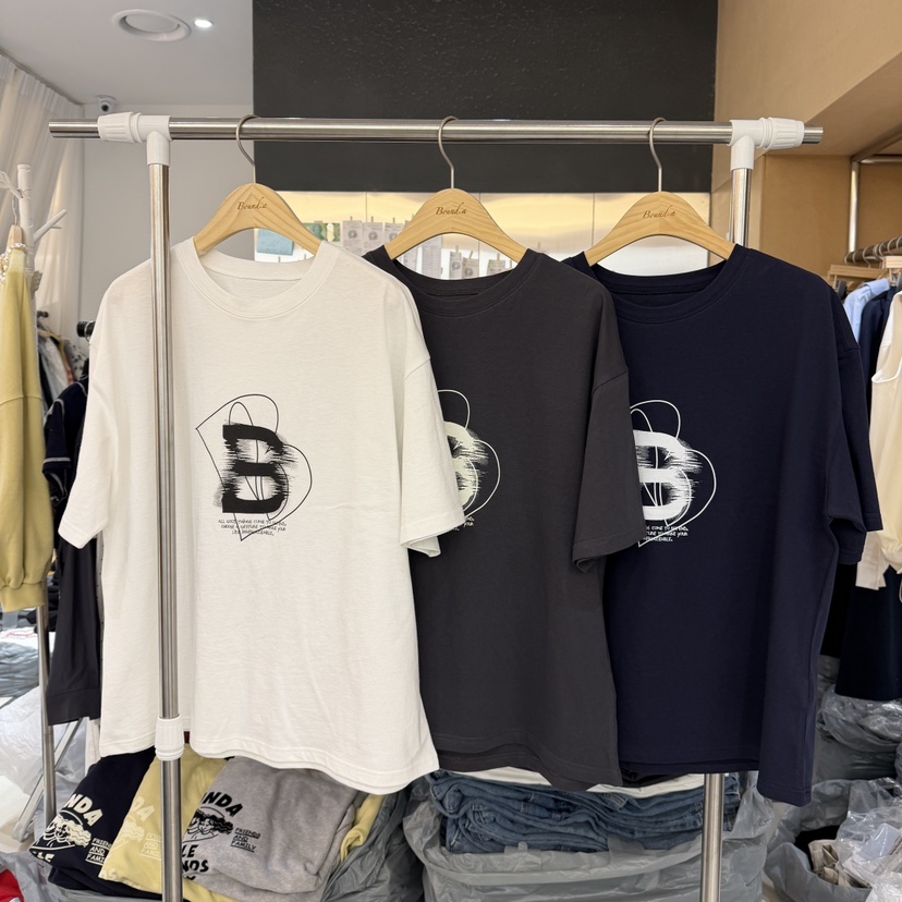 BOUND.A韓國東大門代購女裝新品職業時尚推薦人氣26春夏T恤BOUND.AT恤圖色2左二色