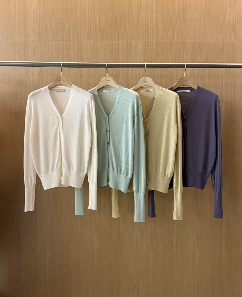 CULLUM韓國代購女士新款時尚休閑人氣職業26春夏推薦針織衫CULLUM針織衫