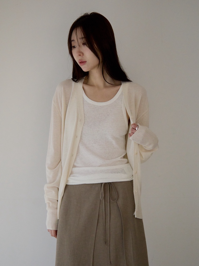 CULLUM韓國代購女士新款時尚休閑人氣職業26春夏推薦針織衫CULLUM針織衫