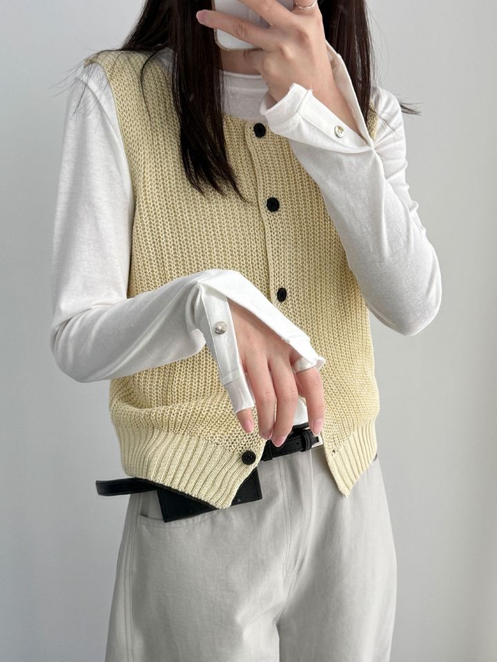 STAY HERE韓國東大門代購女士新品休閑推薦時尚職業T恤紐扣STAY HERET恤