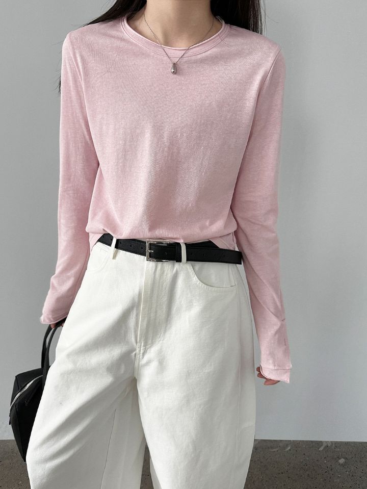 STAY HERE韓國東大門代購女士新品休閑推薦時尚職業T恤紐扣STAY HERET恤