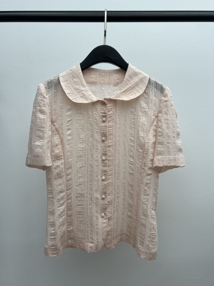 BLACK PIG韓國直郵實拍女裝新品職業人氣推薦襯衫蕾絲衫VIVIAN_LEE襯衫/蕾絲衫圖色1