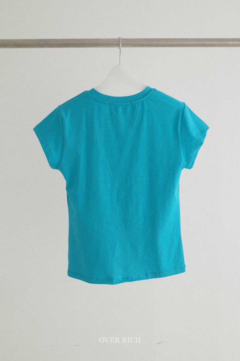 OVER RICH韓國直郵實拍女士新品熱賣人氣推薦26春夏休閑T恤OVER RICHT恤
