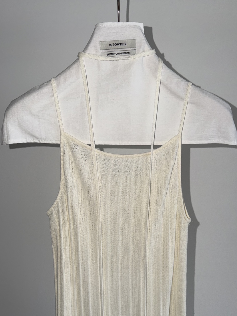 BAKING POWDER韓國東大門直郵女裝新款推薦連衣裙含脖帶BAKING POWDER連衣裙