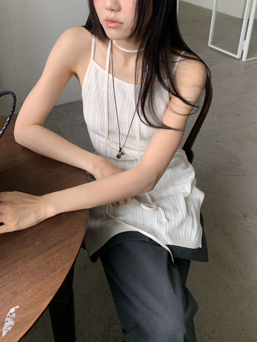 BAKING POWDER韓國東大門直郵女裝新款推薦連衣裙含脖帶BAKING POWDER連衣裙