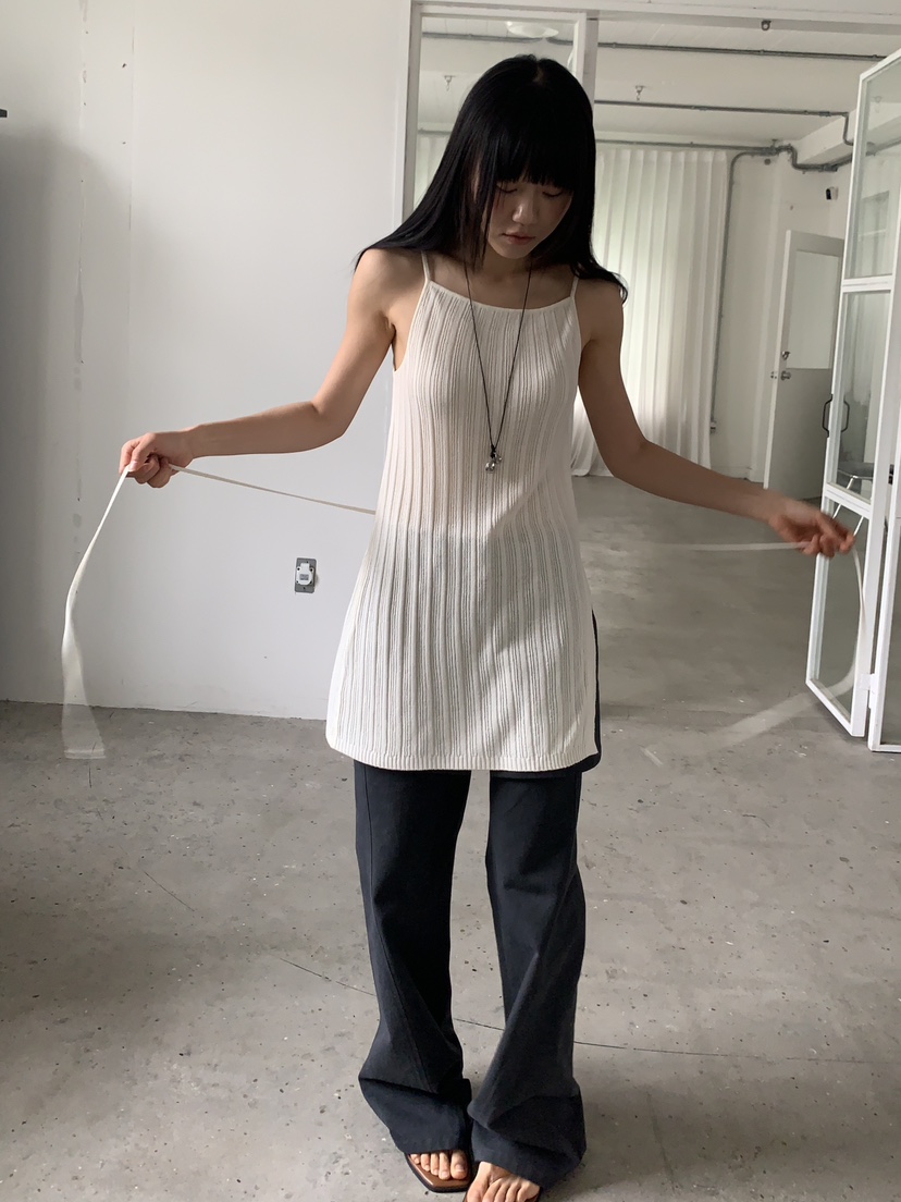 BAKING POWDER韓國東大門直郵女裝新款推薦連衣裙含脖帶BAKING POWDER連衣裙