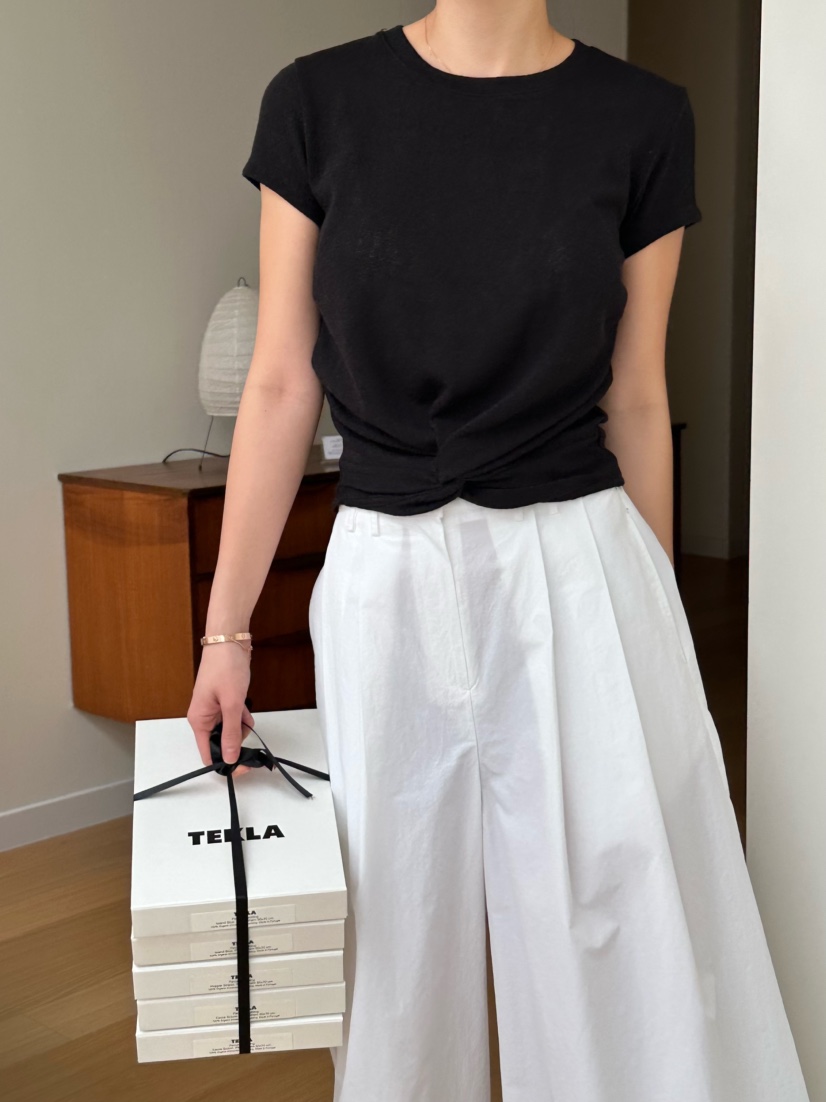 LE VASE韓國東大門代購女裝新款熱賣26春夏人氣休閑職業T恤LE VASET恤