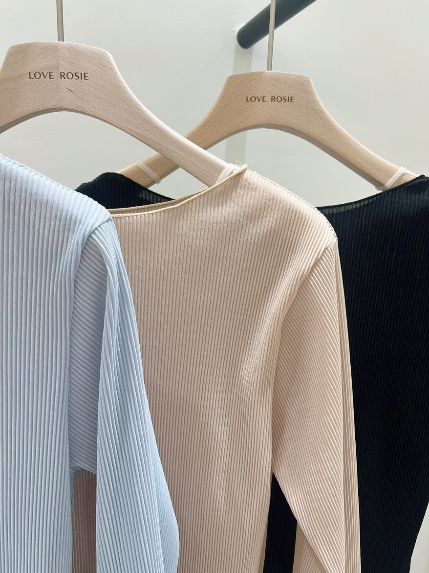 LOVE ROSIE韓國東大門直郵女士新款時尚職業襯衫蕾絲衫褶皺LOVE ROSIE襯衫/蕾絲衫