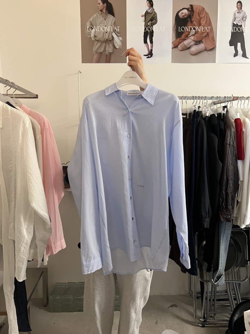 LONDON FLAT韓國東大門直郵女士新款時尚推薦襯衫蕾絲衫LONDON FLAT襯衫/蕾絲衫圖色3