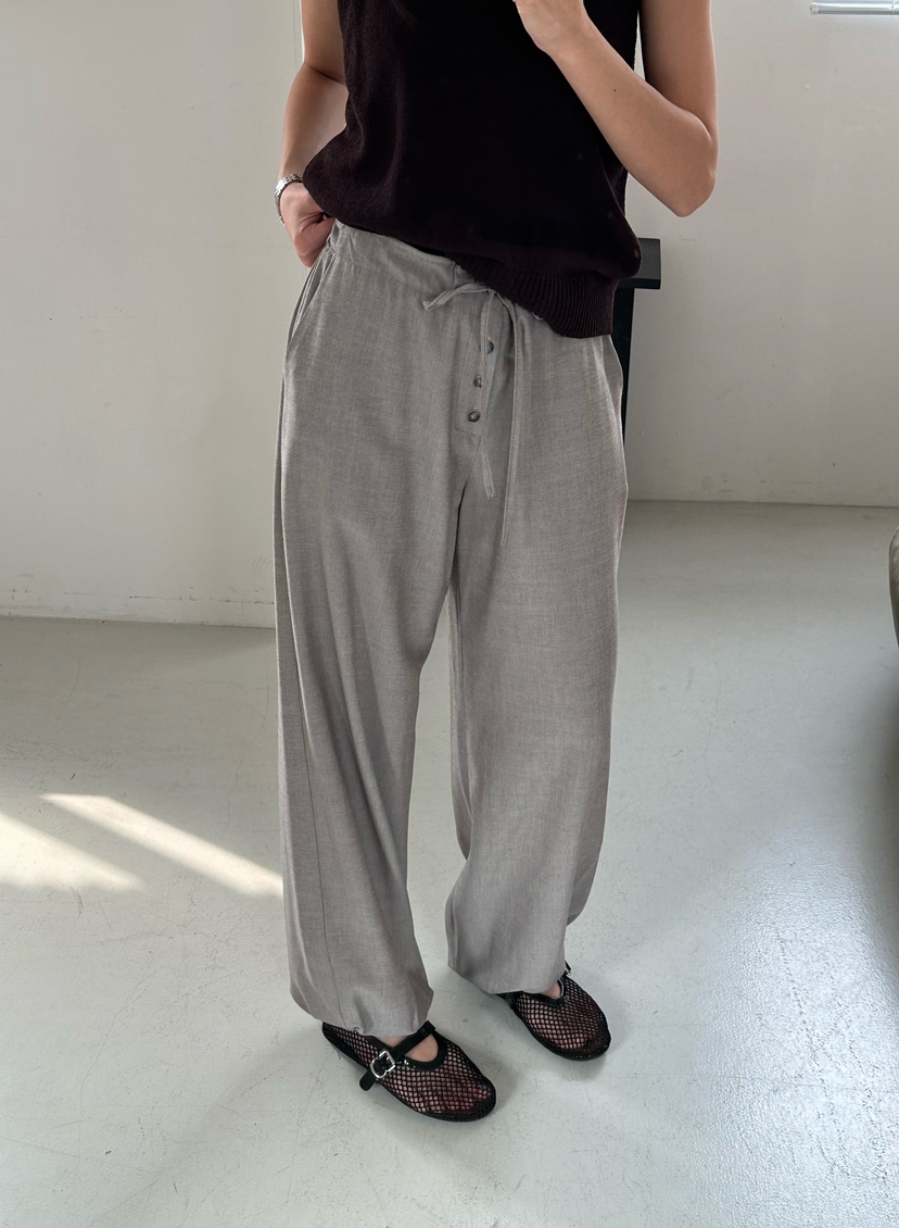 LE VASE韓國東大門代購女裝新品人氣熱賣職業休閑休閑褲LE VASE休閑褲