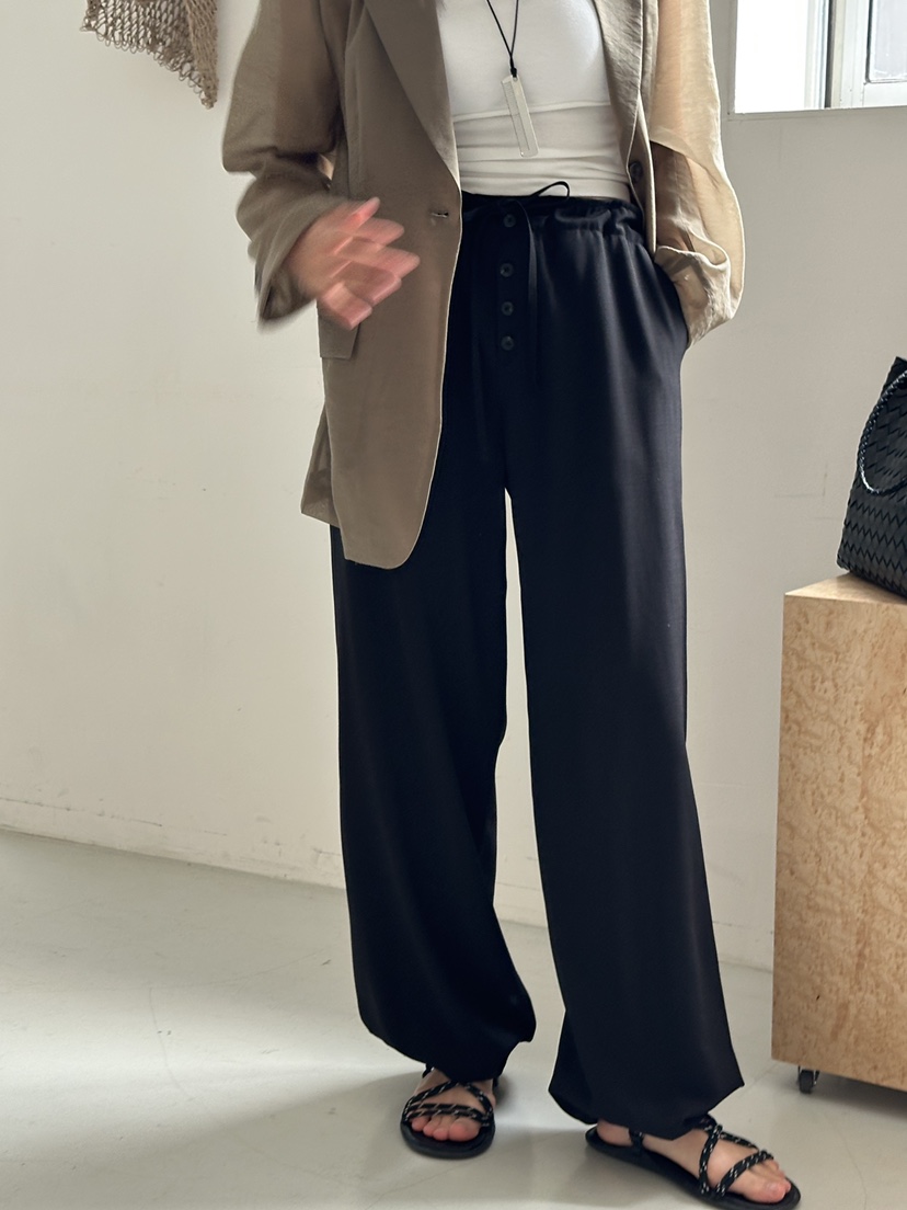 LE VASE韓國東大門代購女裝新品人氣熱賣職業休閑休閑褲LE VASE休閑褲