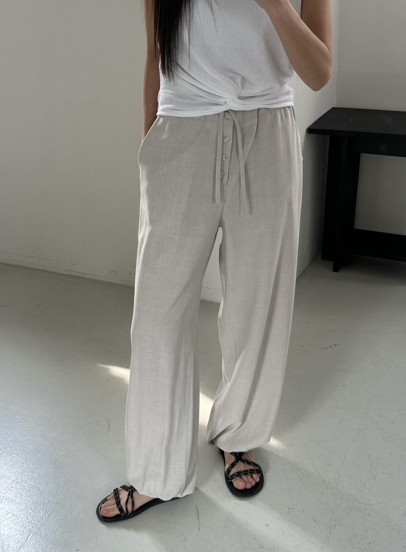 LE VASE韓國東大門代購女裝新品人氣熱賣職業休閑休閑褲LE VASE休閑褲圖色2