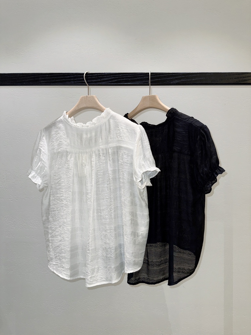 NDE韓國東大門代購女裝新品時尚休閑熱賣26春夏襯衫蕾絲衫BOHEME_NDE襯衫/蕾絲衫