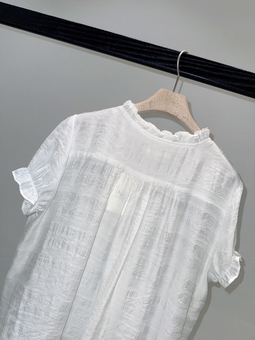 NDE韓國東大門代購女裝新品時尚休閑熱賣26春夏襯衫蕾絲衫BOHEME_NDE襯衫/蕾絲衫