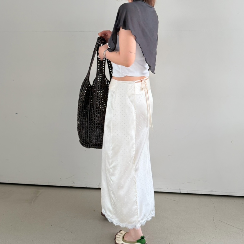 OLI SEOUL韓國直郵女士新品推薦時尚職業熱賣26春夏長裙OLI SEOUL長裙