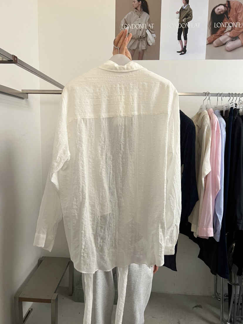 LONDON FLAT韓國直郵女裝新品熱賣職業人氣26春夏襯衫蕾絲衫LONDON FLAT襯衫/蕾絲衫