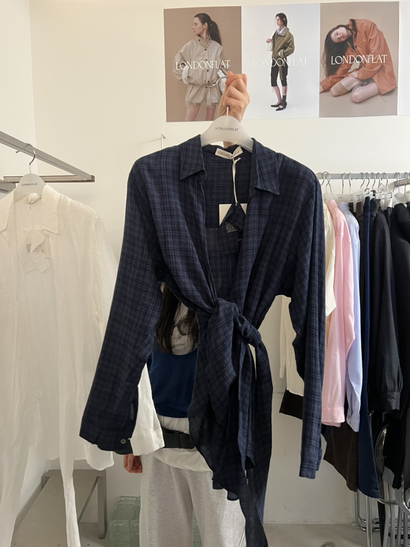 LONDON FLAT韓國直郵女裝新品熱賣職業人氣26春夏襯衫蕾絲衫LONDON FLAT襯衫/蕾絲衫圖色2