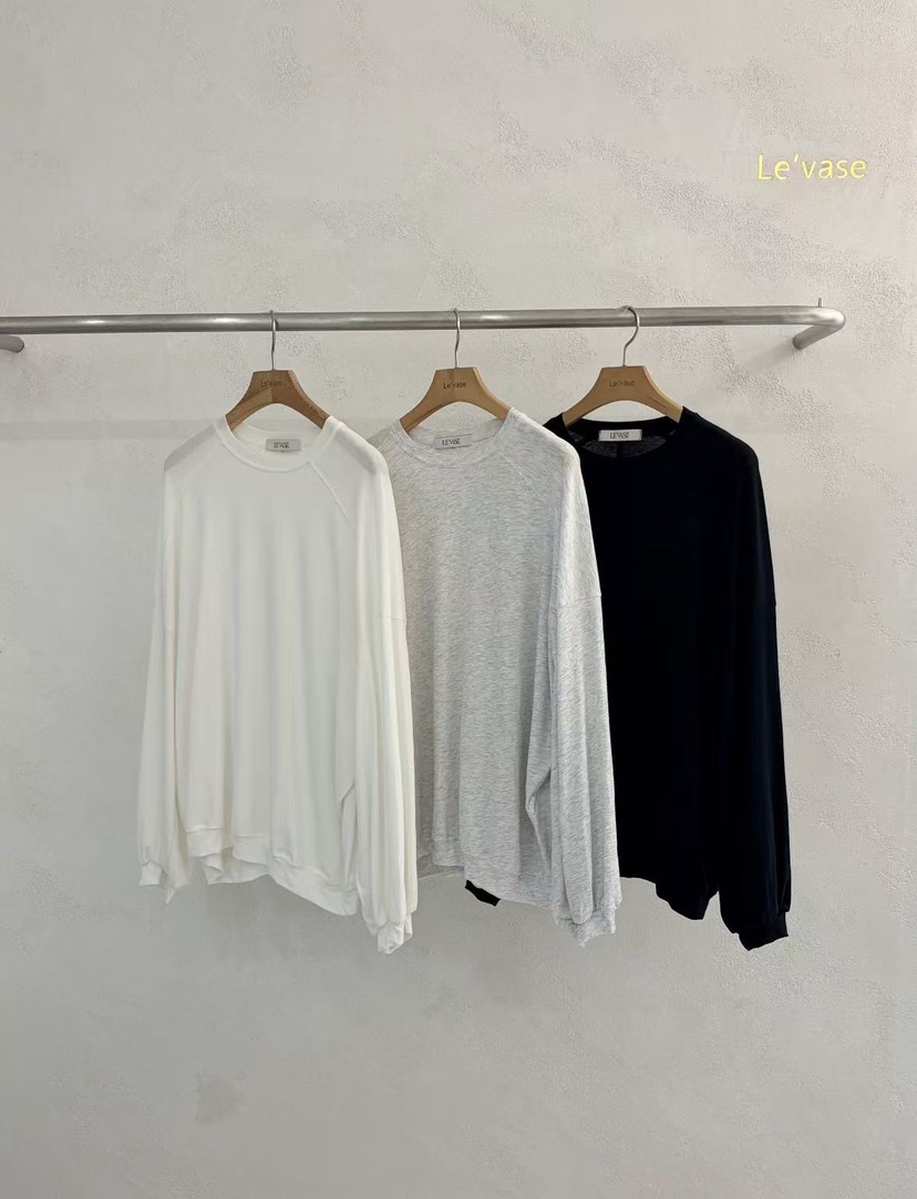 LE VASE韓國直郵女裝新品26春夏時尚休閑職業人氣推薦衛衣LE VASE衛衣