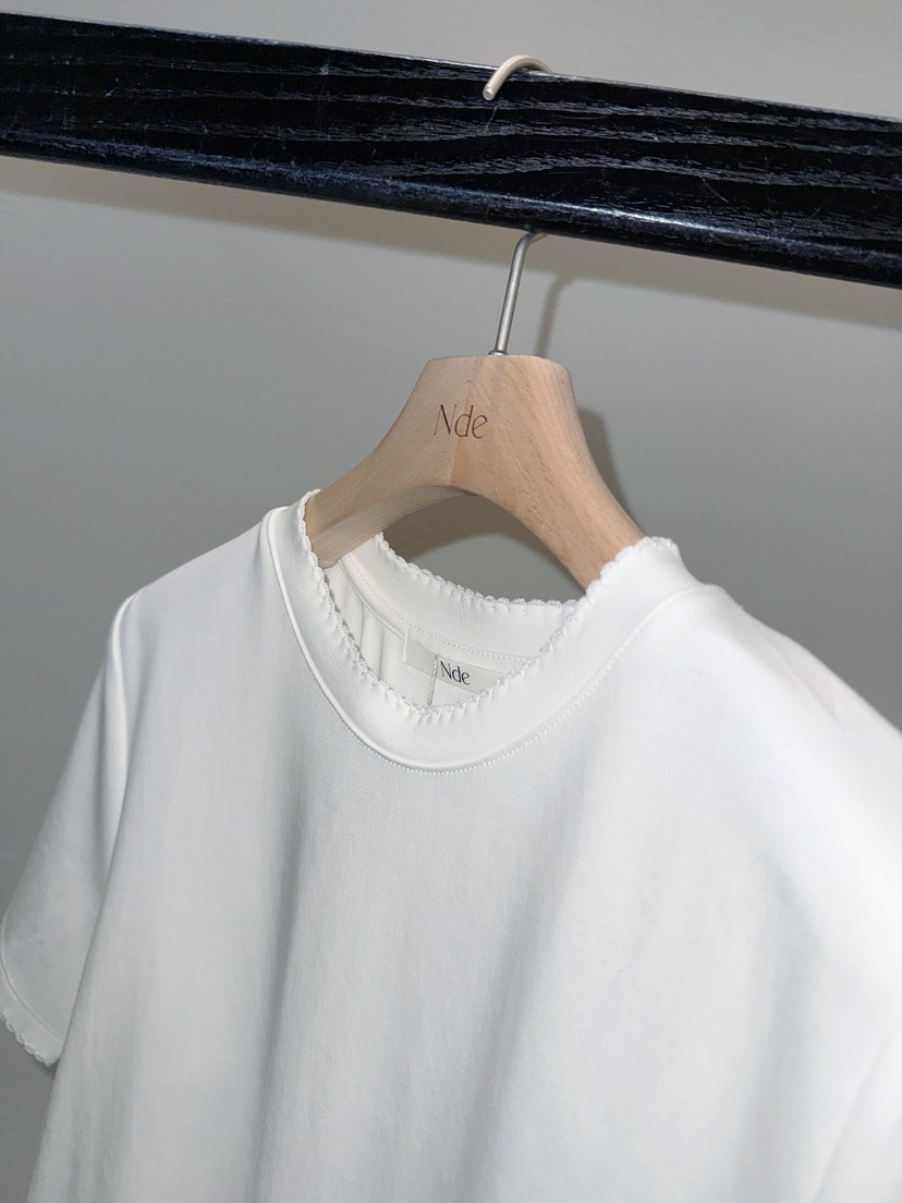 NDE韓國代購女裝新款職業人氣時尚熱賣26春夏推薦休閑T恤BOHEME_NDET恤