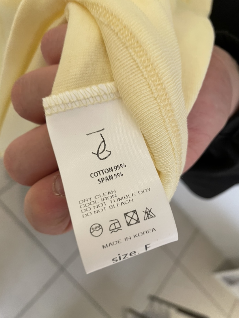 JEONG GAM STUDIOS韓國直郵實拍女士新品休閑人氣T恤紐扣JEONG GAM STUDIOST恤