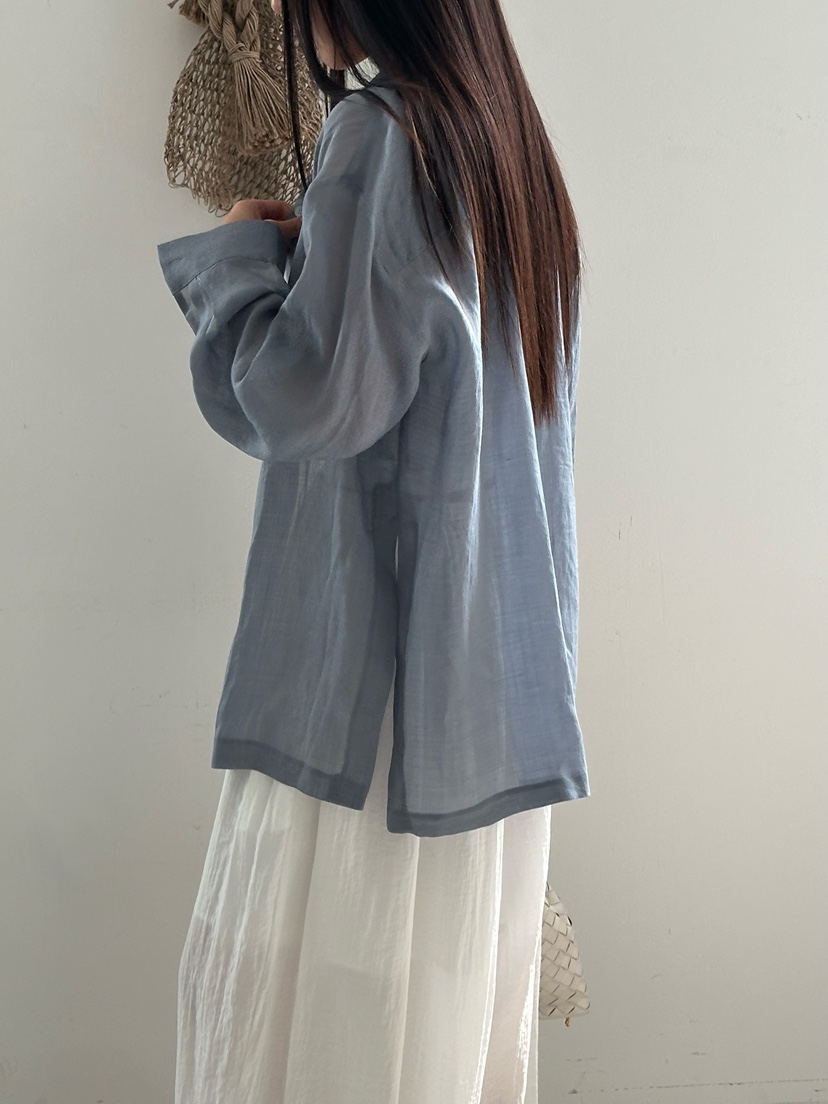 LE VASE韓國代購女士新品推薦職業休閑時尚人氣襯衫蕾絲衫LE VASE襯衫/蕾絲衫