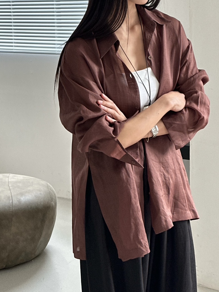 LE VASE韓國代購女士新品推薦職業休閑時尚人氣襯衫蕾絲衫LE VASE襯衫/蕾絲衫