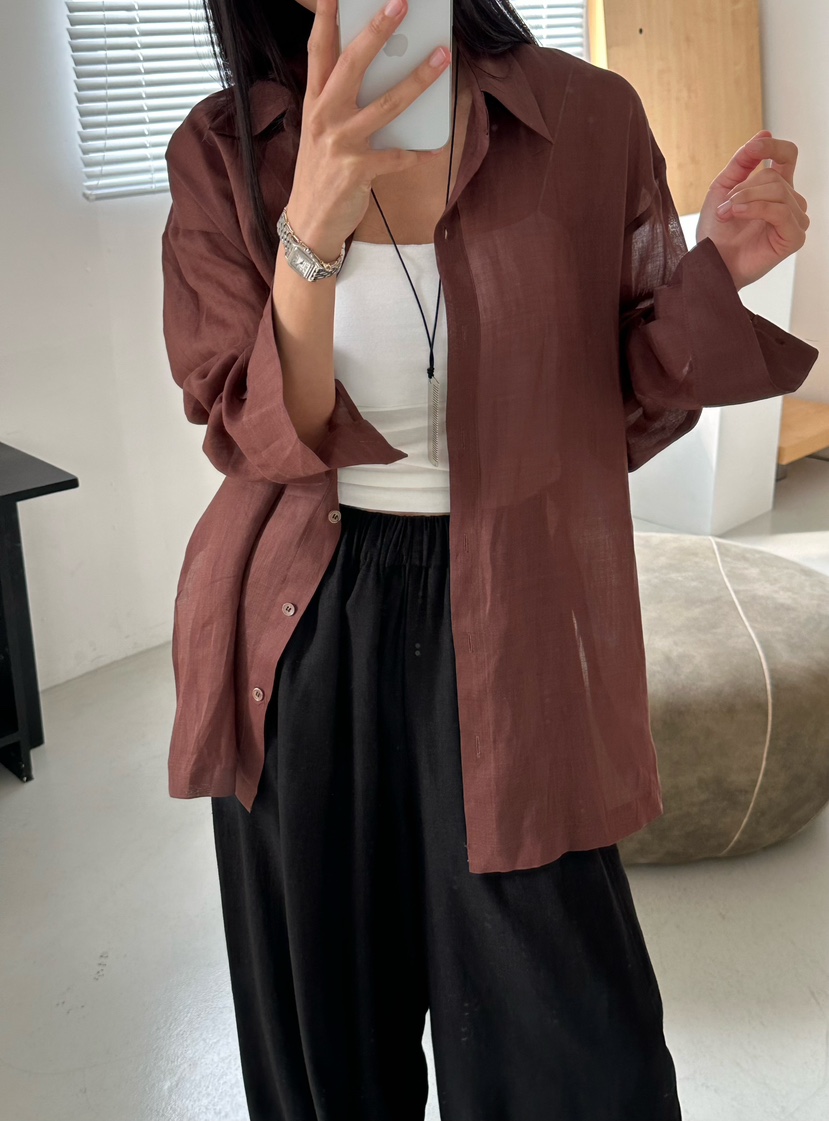 LE VASE韓國代購女士新品推薦職業休閑時尚人氣襯衫蕾絲衫LE VASE襯衫/蕾絲衫