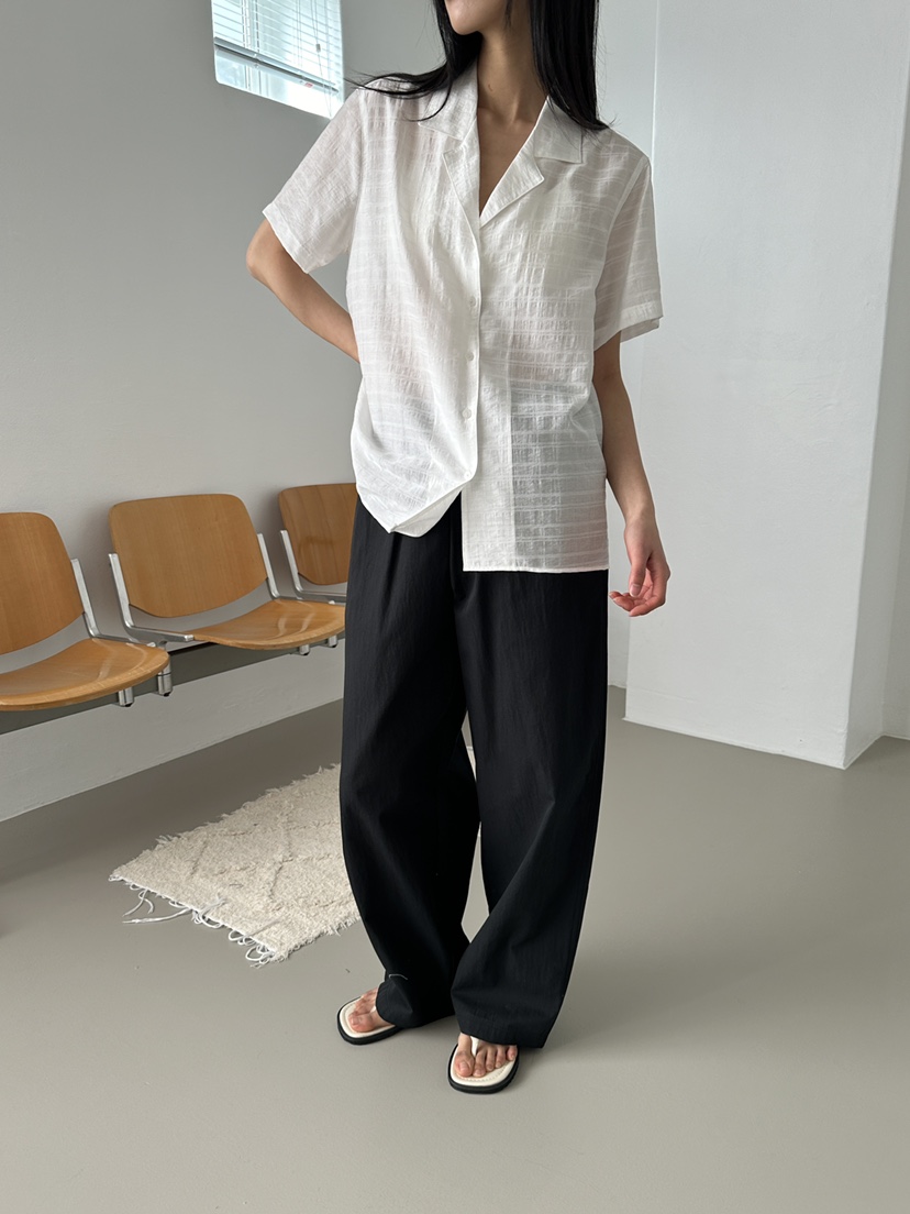 NDE韓國直郵實拍女士新品26春夏職業人氣熱賣推薦襯衫蕾絲衫BOHEME_NDE襯衫/蕾絲衫