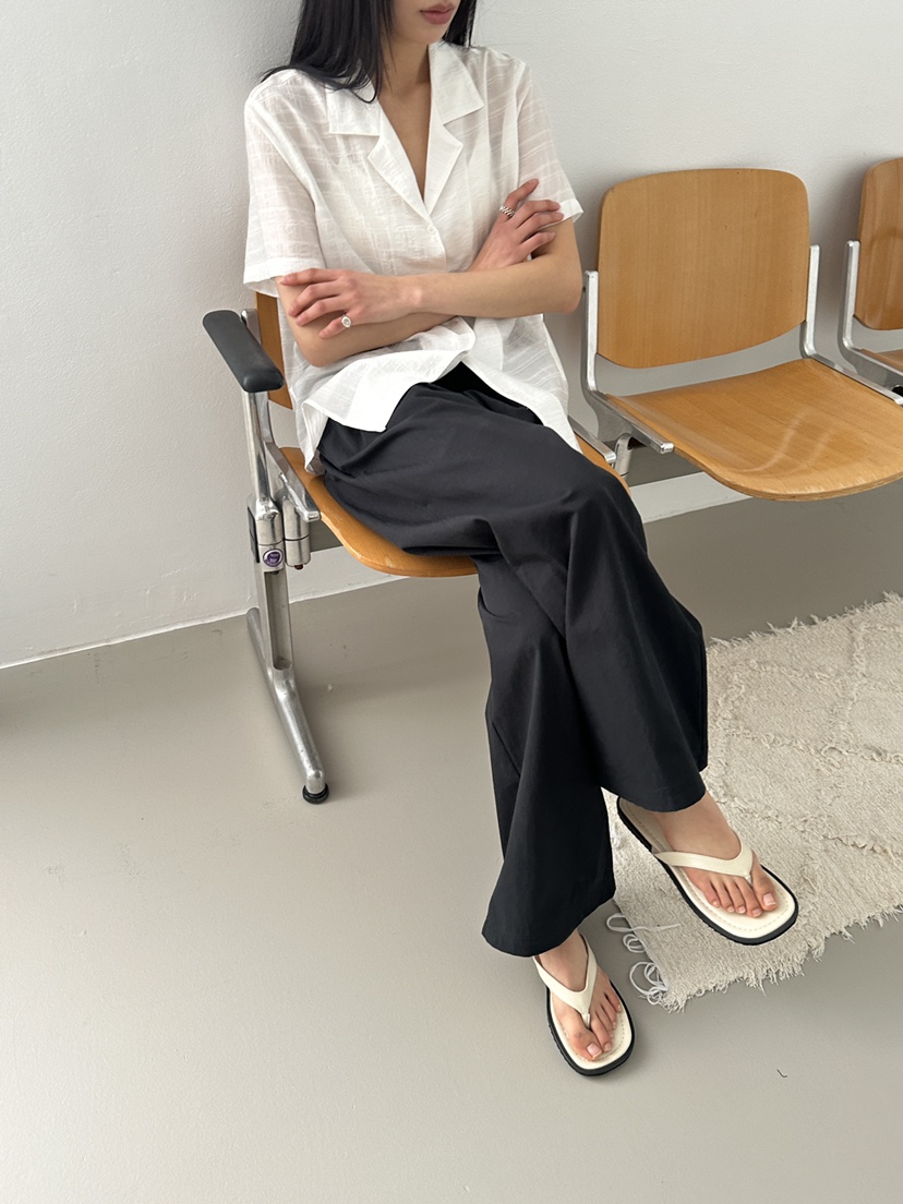 NDE韓國直郵實拍女士新品26春夏職業人氣熱賣推薦襯衫蕾絲衫BOHEME_NDE襯衫/蕾絲衫