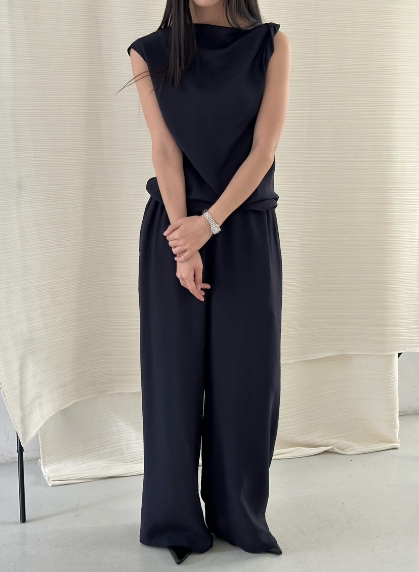 LE VASE韓國直郵實拍女裝新品休閑時尚職業26春夏休閑褲LE VASE休閑褲