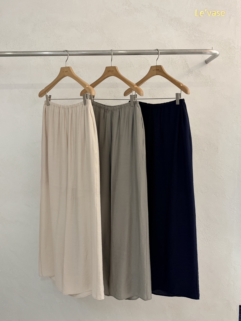 LE VASE韓國直郵實拍女裝新品休閑時尚職業26春夏休閑褲LE VASE休閑褲