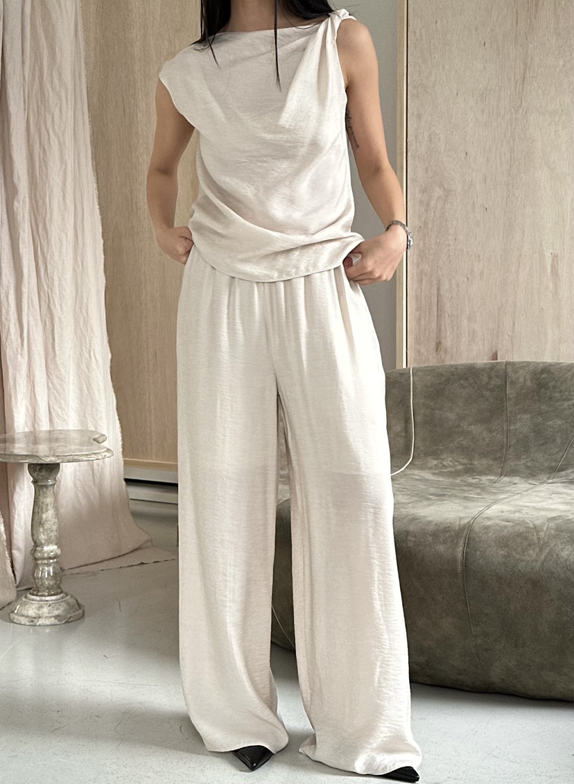 LE VASE韓國直郵實拍女裝新品休閑時尚職業26春夏休閑褲LE VASE休閑褲圖色3