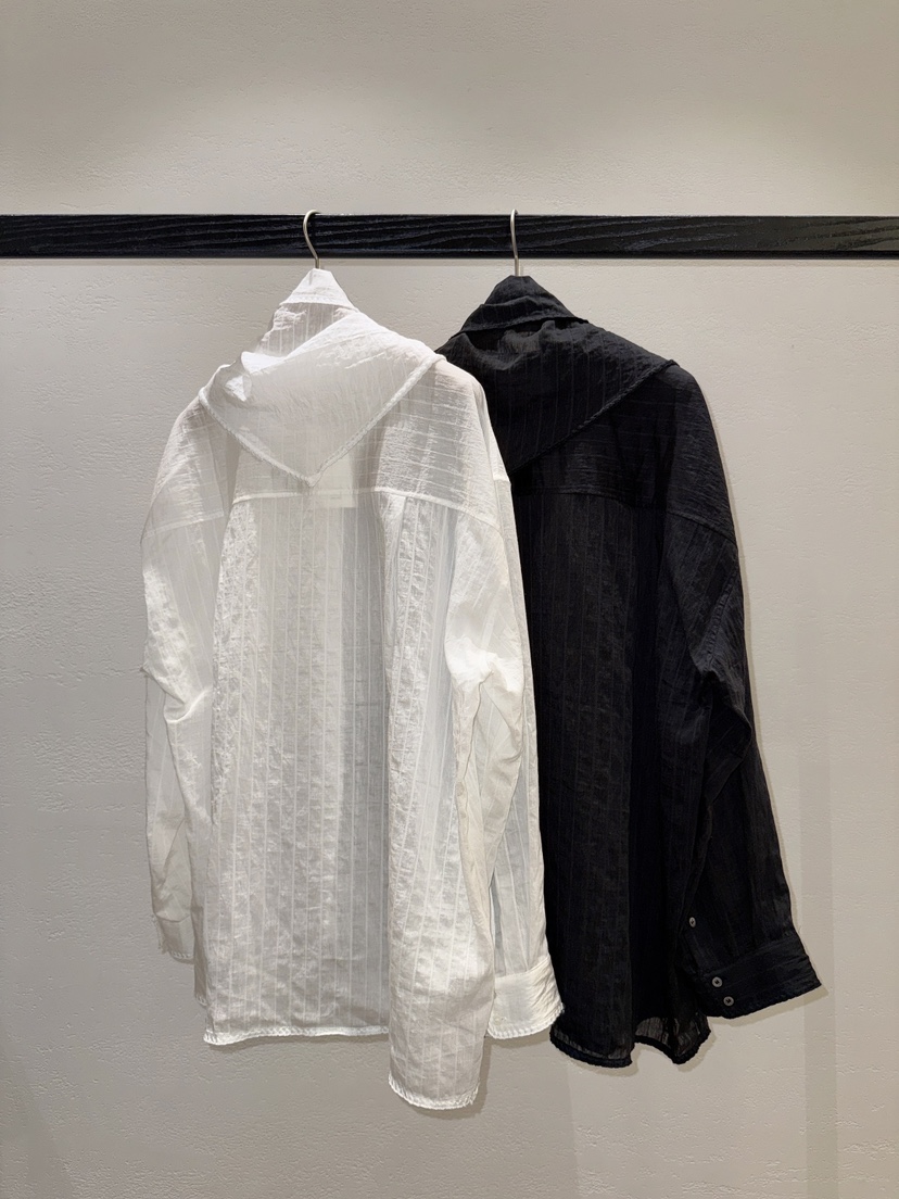 NDE韓國直郵實拍女士新款時尚襯衫蕾絲衫含絲巾刺繡套裝圍巾BOHEME_NDE襯衫/蕾絲衫