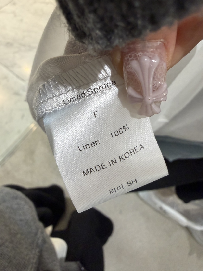 LIMED SPRUCE韓國東大門直郵女士新品休閑時尚襯衫蕾絲衫Limed Spruce襯衫/蕾絲衫