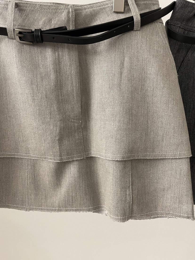 2DA/DARIMI-P韓國東大門代購女裝新款26春夏裙褲含腰帶2DA/DARIMI-P裙褲